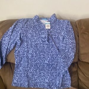 Blue print brand new with tags blouse